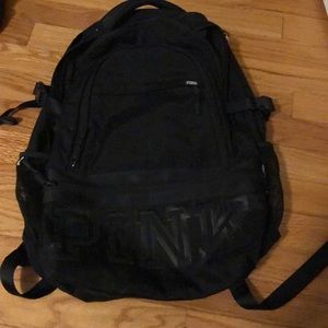 Black backpack